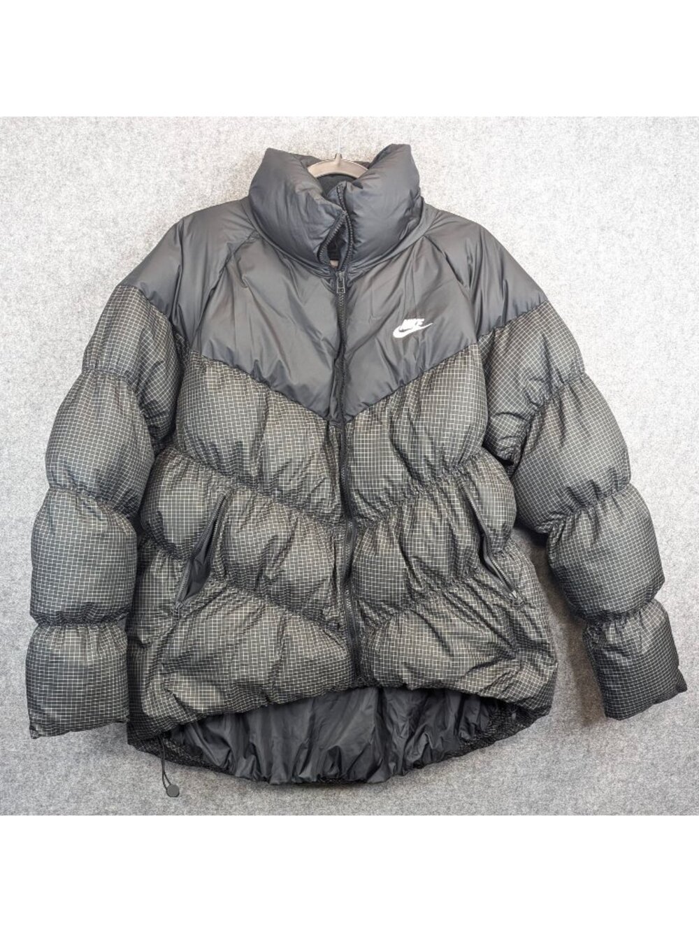 Nike Therma Fit Repel Puffer Jacket Womens Large Windrunner FB8788-010